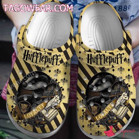 Hufflepuff Loyalty Harry Potter Crocs - Tagowear