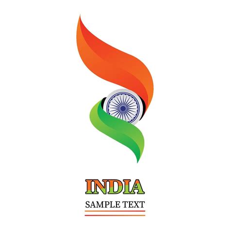 india logo design, vector, illustration, independence day special vector 21918378 Vector Art at ...