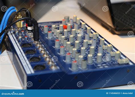 Dj mixer at party stock image. Image of dance, night - 114546653