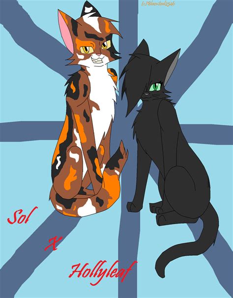 Hollyleaf and Sol by BlazeSoul2546 on DeviantArt