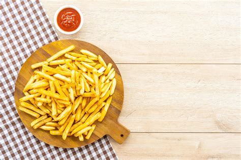 French fries with ketchup 2032887 Stock Photo at Vecteezy