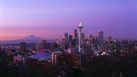 Seattle Sunset Wallpapers - Top Free Seattle Sunset Backgrounds ...