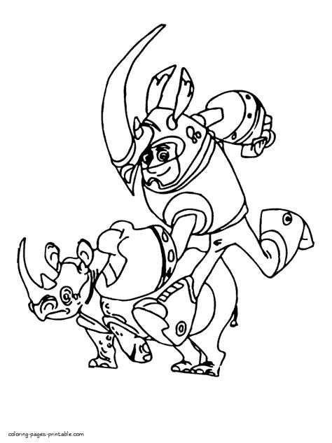 Wild Kratts coloring sheet || COLORING-PAGES-PRINTABLE.COM