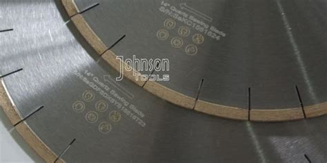 350-600mm Rock Cutting Saw Blades , Diamond Stone Cutting Tools For Quartzite Cutting