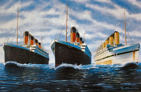 Finley's Shipwreck Blog: Titanic's Sister Ships