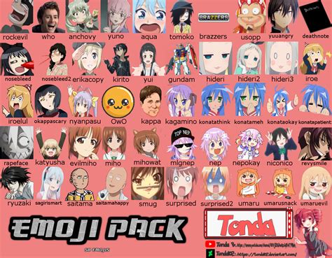 My free emoji pack (For Discord and other apps) by Tonda102 on DeviantArt