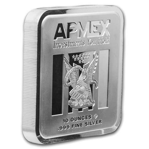 Buy 10 oz Silver Bar - APMEX (Square Series) | APMEX