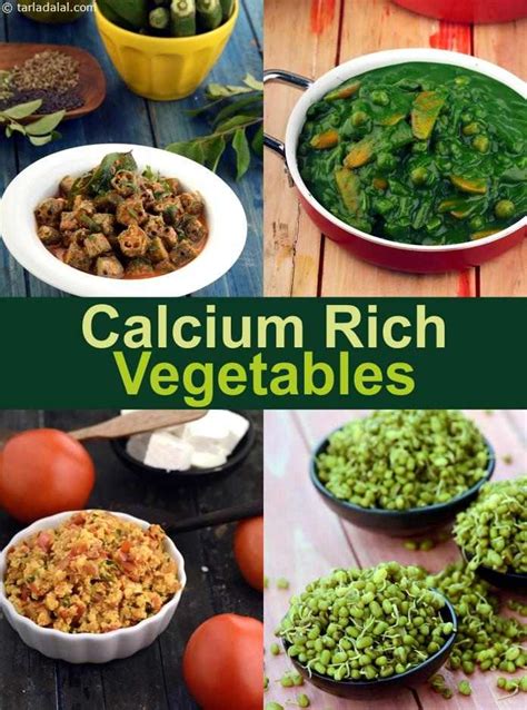 Calcium Rich Vegetables, Calcium Indian Sabzi Recipes