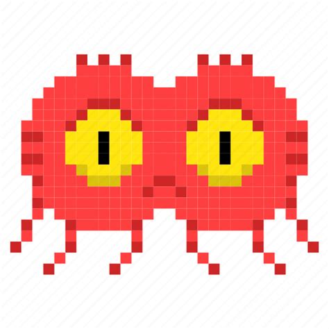 8-bit, alien, cartoon, game, invaders, monster, pixel art icon - Download on Iconfinder