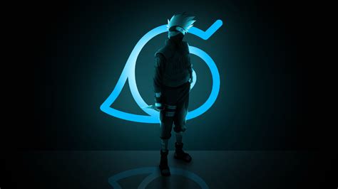 Hatake Kakashi Naruto Anime Naruto Shippuuden Konoha Anime Boys Neon Wallpaper - Resolution ...