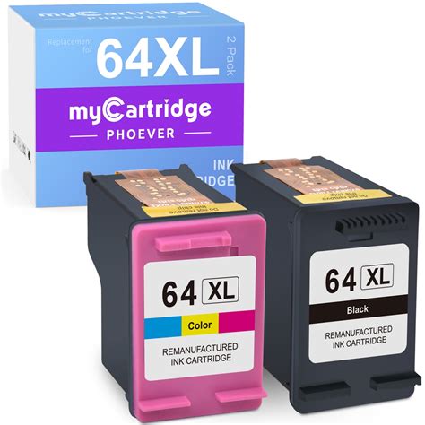 64xl Ink Cartridge for HP 64 Ink works with HP Envy Photo 7855 7155 ...