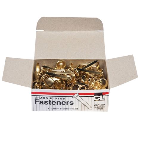 Brass-Plated 1 Inch Paper Fasteners, 10 Boxes | Michaels