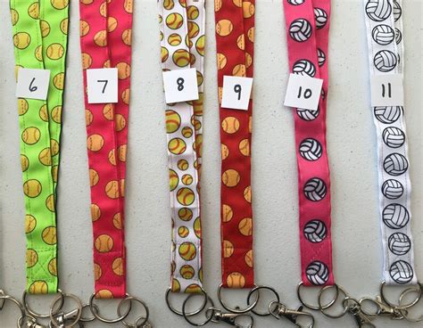 Sport Lanyards for Keys or Id - Etsy