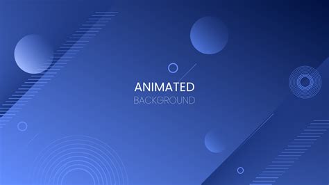 Animated Background Powerpoint Template