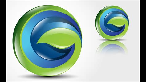 How to create 3D Logo Design in Adobe Illustrator CS6 | HD | GreenTech ...