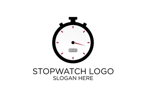 Premium Vector | Stopwatch logo. premium vector