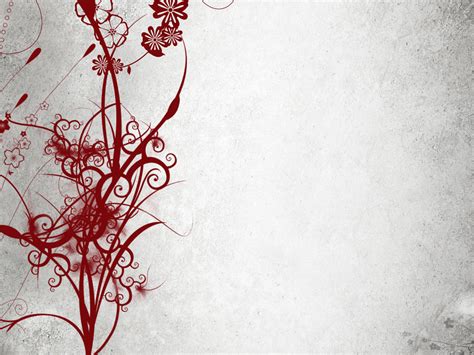 Abstract Flower Design Backgrounds - PPT Backgrounds Templates