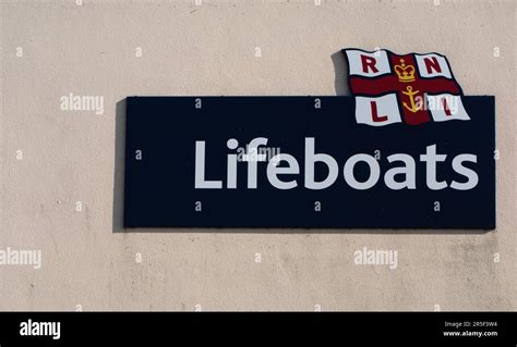 Rnli logo hi-res stock photography and images - Alamy