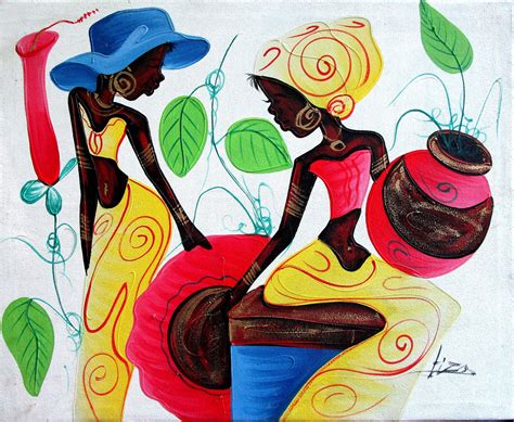 Pin on Haitian Art, Canvas Painting