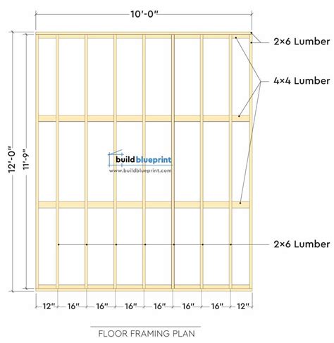 Shed Floor Plans 8×12 | Viewfloor.co