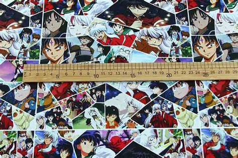 Japanese Anime Fabric Animation Fabric Cartoon Fabric Pure - Etsy