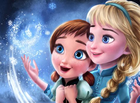 Elsa and Anna Wallpaper - KoLPaPer - Awesome Free HD Wallpapers