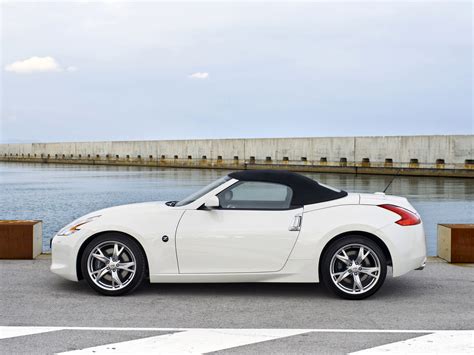 White nissan 370z convertible for sale