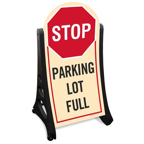 Parking Lot Full Signs | Free Shipping from MyParkingSign