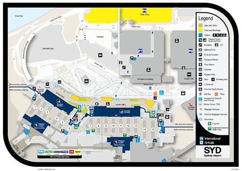 Sydney Airport Map