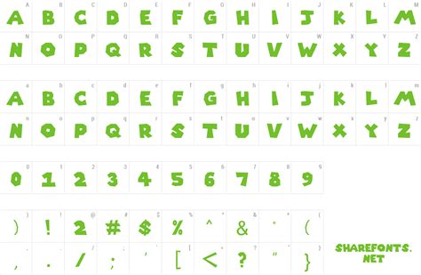 Download Free Font Super Mario 256