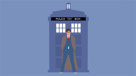 Police Box logo, Doctor Who, The Doctor, TARDIS, Tenth Doctor HD wallpaper | Wallpaper Flare