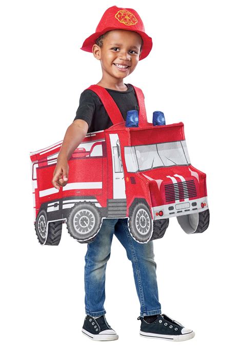 Fire Truck Toddler Costume