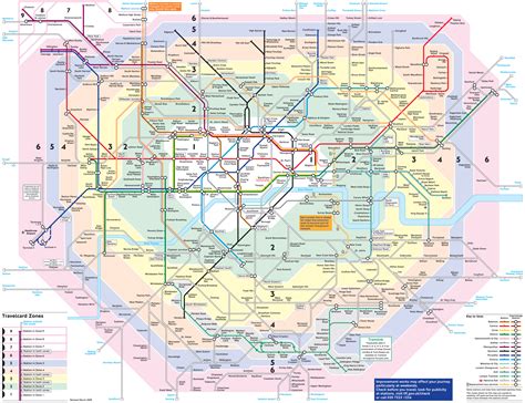 Grande detallado mapa de transporte público de ciudad de Londres ...