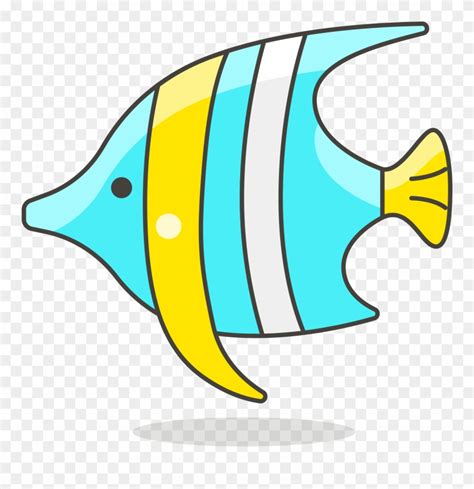 Fish Clip Art Simple Lovely - Tropical Fish Clip Art - Png Download (#794181) - PinClipart