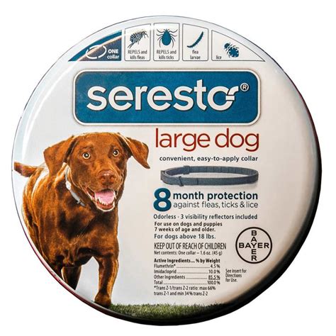 How Long Is A Large Seresto Collar? (Large, Small, 20 lb Dog) - Pet Spruce