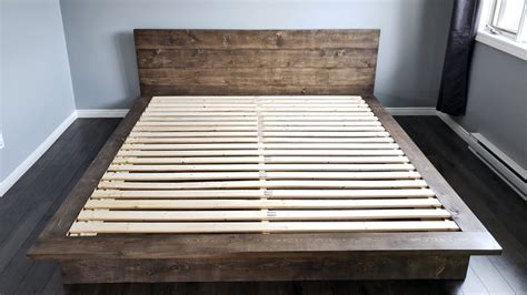 Diy Slat Platform Bed