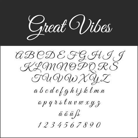 Free cursive fonts for special occasions | Onlineprinters Magazine