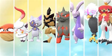 All the Hisuian Forms In Pokémon Legends - Arceus