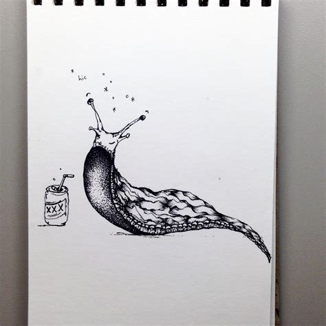 Slug Drawing at PaintingValley.com | Explore collection of Slug Drawing