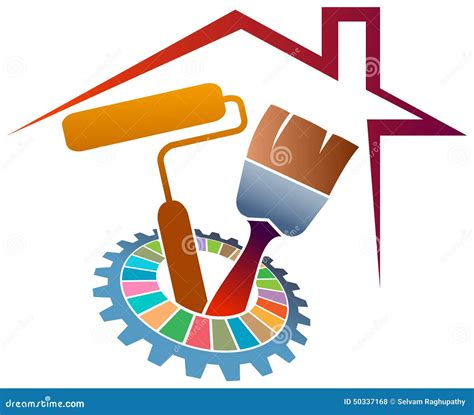 Home Painting Logo Stock Vector - Image: 50337168