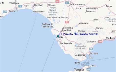 El Puerto de Santa Maria Tide Station Location Guide