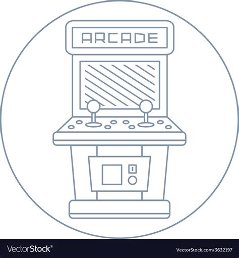 Arcade Cabinet Icon #352126 - Free Icons Library