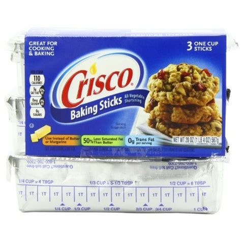 Crisco Baking Sticks All Vegetable Shortening, 20 Ounce