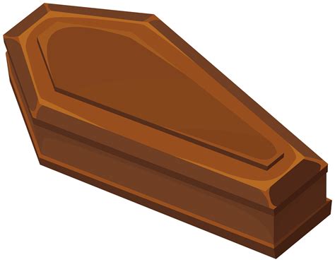 Halloween Wooden Coffin PNG Clipart | Gallery Yopriceville - High-Quality Free Images and ...