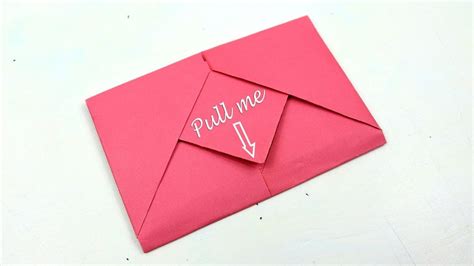 Origami Envelope with Paper | Origami envelope easy, Origami envelope, How to make an envelope