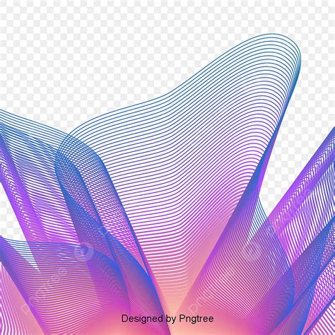 Gradient Curves Vector Design Images, Modern Minimalist Gradient Curve ...