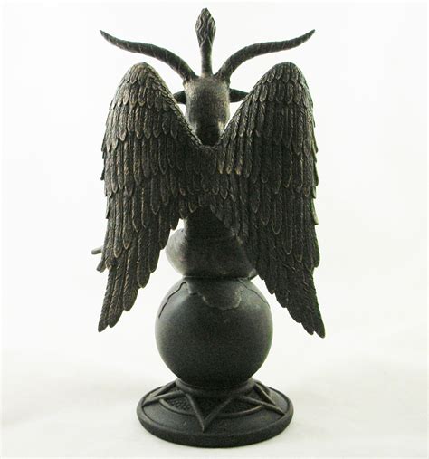 Buy Pacific Giftware Baphomet Figurine Satanic Demon Occult Goat of ...