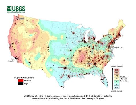 Usgs Earthquake Map California - Printable Maps