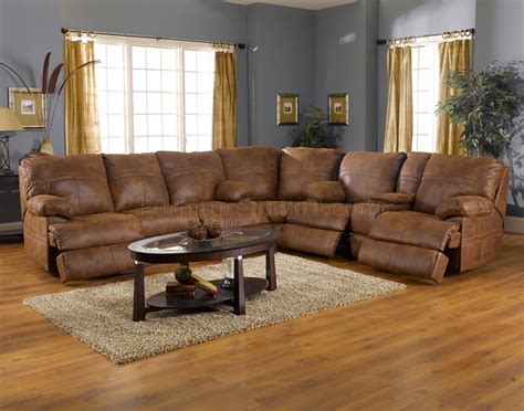 Rich Tanner Faux Leather Fabric Ranger Modern Sectional Sofa