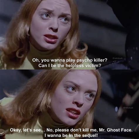 Scream movie quote | Scream quotes, Scream movie, Horror movie quotes